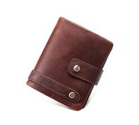 SJZZJSBX Multi-Card Slot Men's Wallet Casual Fashion Wallet Short Large-Capacity Zipper Coin Purse Men's Bag (A,11 * 2 * 10cm)