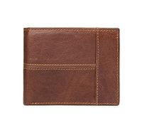 SJZZJSBX Retro Short Men's Wallet Multi-card Pocket Wallet Zipper Coin Purse Business Wallet Men (A,12 * 9.5cm)