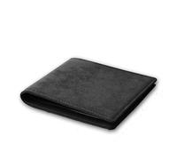 SJZZJSBX Short Clip Wallet Men's Wallet Wallet Wallet Wallet Card Bag Simple Folding Wallet (Black, Size