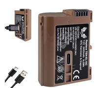 SK Battery Compatible with Nikon EN-EL15c < 2400mAh > EN-EL15b EN-EL15a EN-EL15 < with USB Type-C Charging Socket/NTC Sensor & V1 Housing > for Zf Z8 Z7 II