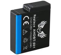 SK Battery Replacement for GoPro | 1250 mAh | Go Pro Hero 2018 Hero 5 Hero 6 Hero 7 Black // AABAT-001 AHDBT-501 CS-GDB501MX Hero2018 Hero5 Hero7