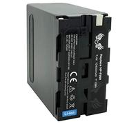 SK Battery Replacement for Sony NP-F990 | 10400 mAh - Battery NP-F550 NP-F730 NP-F750 NP-F960 NP-F970 NP-F980 // Flashes Video Lights Field Monitors