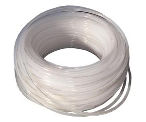 SK Beer pipe, Beer hose, Carbon dioxide hose - sold by the meter, hard, white - 4mm