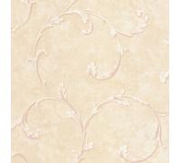 Sk Filson Beige Acanthus Scroll Wallpaper