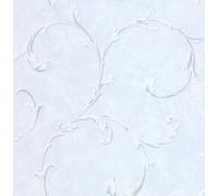 Sk Filson Blue Acanthus Scroll Wallpaper