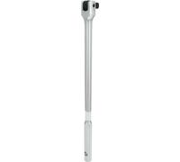 SK Hand Tool KS TOOLS 1/2" CHROMEplus Flexible head drive handle, 360mm, on hang tag, Clear