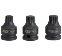 SK Hand Tool KS TOOLS 1/2" Impact Socket, XZN, M14 Short