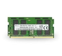 SK Hyn(Hynix) Original 32GB (2x16GB) DDR4 2666MHz PC4-21300 SODIMM 2Rx8 CL19 1.2v 260-PIN Laptop Notebook Memory RAM Module Upgrade HMA82GS6JJR8N-VKNO Adamanta