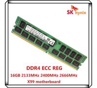 SK Hynix DDR4 8GB 16GB 2133P 2400T 2666V 1Rx4 2RX4 PC4 2133MHz 2400MHz 2666 ECC REG RDIMM X99 RAM 32GB Server memory