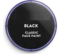 SK INFINITY | Classic Face and Body Paint 18 ml Professional Water Based, Single Cake Makeup Supplies for Adults, Kids (Classic Black)