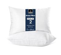 SK MERCHANDISE 2 Pack Hotel Quality Pillows Bounce Back Side Sleeper Bed Pillow High Resilience & Anti Dust Mite Premium Hollowfibre Filled Hotel Pillows Pack of 2