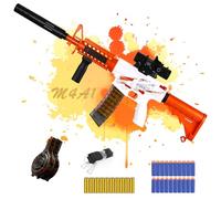 SK MISS Automatic Toy Guns for Boys, 2 in 1 Modes Toy Foam Blasters & Guns, Electric Shooting Games Toys for Kids and Girls Age 14+