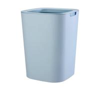 Sk Modern Square Trash Can 8L 12L Open Top Waste Bin with Pressure Ring Slish Plastic Design for Living Room Bedroom & Office Functal Waste ment Solut