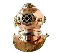 SK & SONS 6" Scuba Diving Nautical Helmet | Maritime Ship's Decorative | Deep Sea Scuba Mark V Divers Helmet/ (Polished Copper)