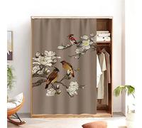 SK Studio Short Curtains for Kitchen, Cabinet Shelf Dust-Proof Doorway Curtain Under Sink Skirt for Bathroom Laundry Room, RV Curtains Style 6, 19.7" W x 39.4" H