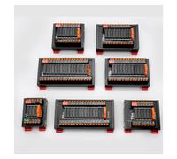 SK/SY series relay module PLC amplifier DIN rail board pluggable relay 4/6/8/10/12/14/16 channel 5V/12V/24V NPN/PNP compatible(12VDC,SK1210 12CH)