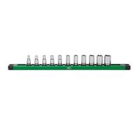 SK Tools USA 1/4" Drive, 11 Piece, 6 Point SAE, Standard Chrome Socket Set
