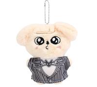Sk-zoo Plush Keychain 'ATE Tour' Keyring with removable cloth ‘STAY’ 12 cm stray-kids Wolf Chan Jiniret Bbokari Key Chain Pendant (Puppym)