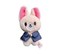 Sk-zoo Plush Keychain 'STAY' Keyring with cloak 'magic school' 10 cm stray-kids Wolf Chan Jiniret Bbokari Key Chain Pendant (Foxi.ny)