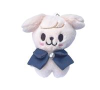 Sk-zoo Plush Keychain 'STAY' Keyring with cloak 'magic school' 10 cm stray-kids Wolf Chan Jiniret Bbokari Key Chain Pendant (Puppym)