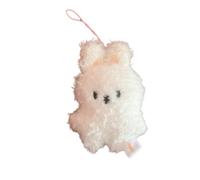 Sk-zoo Plush Keychain 'STAY' mini Keyring 5 cm stray-kids Wolf Chan Jiniret Bbokari Key Chain Pendant (Leebit)