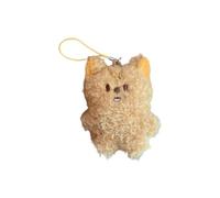 Sk-zoo Plush Keychain 'STAY' mini Keyring 5 cm stray-kids Wolf Chan Jiniret Bbokari Key Chain Pendant (Han)