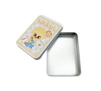 Sk-zoo Tin Box ‘STAY’ MetalTin ‘Spring outing’ series TrinketBox 11.5 * 8.5 * 2.2 cm stray-kids Photocards Storage Tin Wolf Chan Han Quokka Bbokari Keepsake Box (Bbokari)