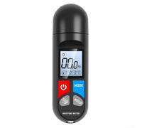 SK31 Digital Wood Moisture Meter Tester with LCD Display - Pin Type Hygrometer for Firewood Logs Drywall Plaster Building Materials - Compact Portable Damp Detector