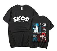 SK8 The Infinity Manga T-Shirt Langa & Reki Tee Shirt Anime Figure Print Tshirt for Women/men Round Neck Short Sleeve