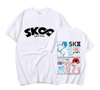 SK8 The Infinity Manga T-Shirt Langa & Reki Tee Shirt Anime Figure Print Tshirt for Women/men Round Neck Short Sleeve