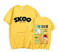 SK8 The Infinity Manga T-Shirt Langa & Reki Tee Shirt Anime Figure Print Tshirt for Women/men Round Neck Short Sleeve
