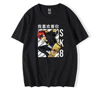 SK8 The Infinity Manga T-Shirt Reki Tee Shirt Anime Figure Print Tshirt for Women/men Round Neck Short Sleeve