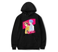 Sk8 The Infinity Skateboard Manga Hoodie Reki & Langa Print Hoody Mens/ladies Casual Hoodie with Pockets Cosplay Costume