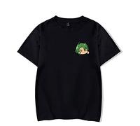 SK8 The Infinity Skateboard Manga T-Shirt Anime Figure Cartoon Avatar Print Tshirt Men Round Neck Short Sleeve T-Shirt for Women（Reki/Langa/Joe/Cherry Blossoms）