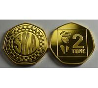 SKA 2 TONE 24ct Gold Commemorative Coin Albums/50p Collectors, NEW! Reggae, Mod. Two Tone, Rude Boy