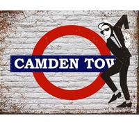 Ska Camden Town Novelty Metal Wall Sign Too Much Too Old Ska