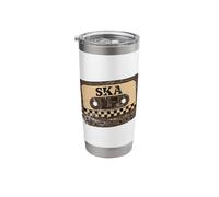 Ska Cassette Vintage Tape Stainless Steel Insulated Tumbler