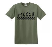 Ska Evolution of Madness T-Shirt The Specials 2 Tone Jamaica Jazz Gift Top Tee