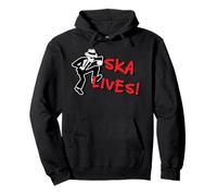 Ska Lives! Ska Music design Mens Womens Kids Pullover Hoodie