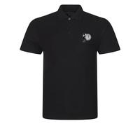 Ska Man Rude Boy Two Tone Men's Polo Shirt Northern Soul Mod Casual (UK, Alpha, 3XL, Regular, Regular, Black)