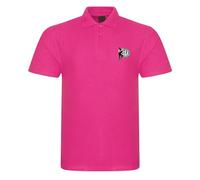 Ska Man Rude Boy Two Tone Men's Polo Shirt Northern Soul Mod Casual (UK, Alpha, 3XL, Regular, Regular, Fuchsia)
