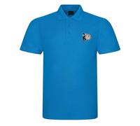 Ska Man Rude Boy Two Tone Men's Polo Shirt Northern Soul Mod Casual (UK, Alpha, 4XL, Regular, Regular, Sapphire)