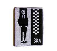 Ska Mod Punk Regge Madness 2tone Trojan Records Rude Boy Music Iron Sew on Patch