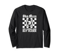 SKA MUM reggae ska clothing women Punk Mod Skinhead funny Long Sleeve T-Shirt