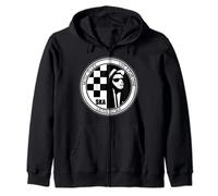 Ska Music T-Ska Music es vida Ska Reggae Round Zip Hoodie