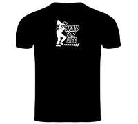 SKA Retro Punk Skinhead SKAD for Life Novelty T Shirt Black XL