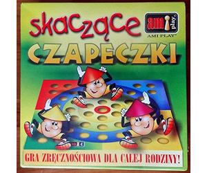 Skaczace czapeczki Gra edukacyjna: Ukladanka edukacyjna