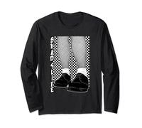 Ska'd 4 Life - 2-Tone Ska Rude Boy Reggae Girl - Ska Music Long Sleeve T-Shirt