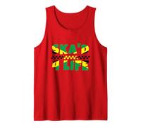 Ska'd For Life Jamaican Ska Tank Top