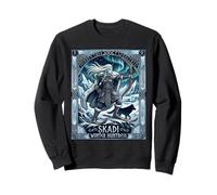 Skadi - Giant Goddess Norse Mythology Poetic Edda Folklore Sweatshirt